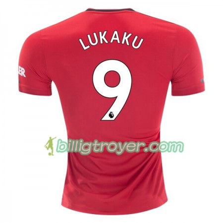 Billige Fotballdrakter Manchester United Romelu Lukaku 9 Hjemmedraktsett 2019/20 Kortermet